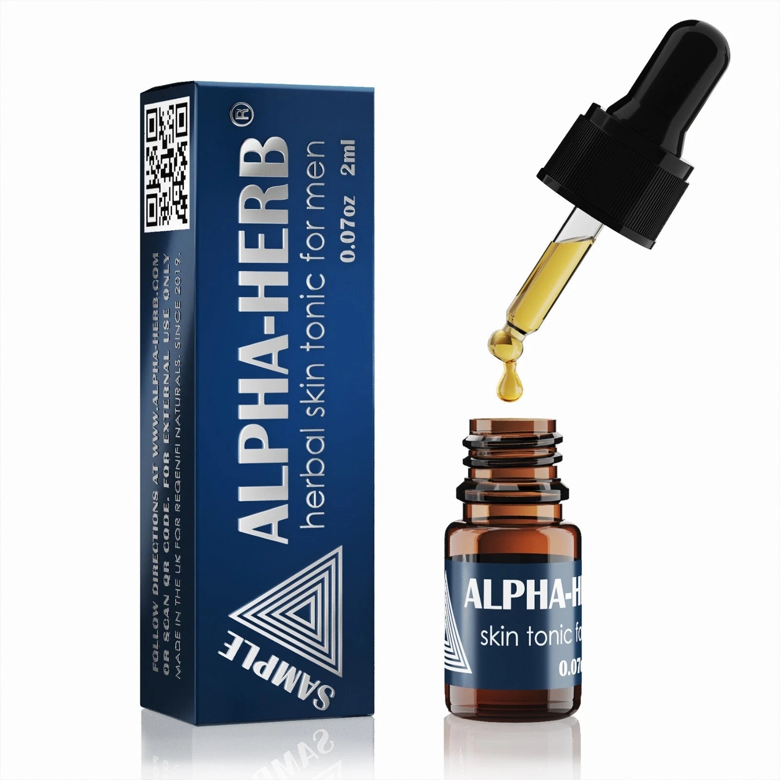 Alpha-Herb® :: Last Longer in Bed :: Herbal Spray Drops - SAMPLE