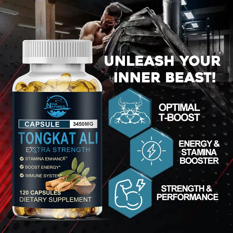 Male Enhancement Booster Thicker Lasting Stronger Longer Bigger 120 Capsule Caps